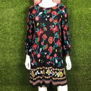 Loft Petites Knit Floral Dress